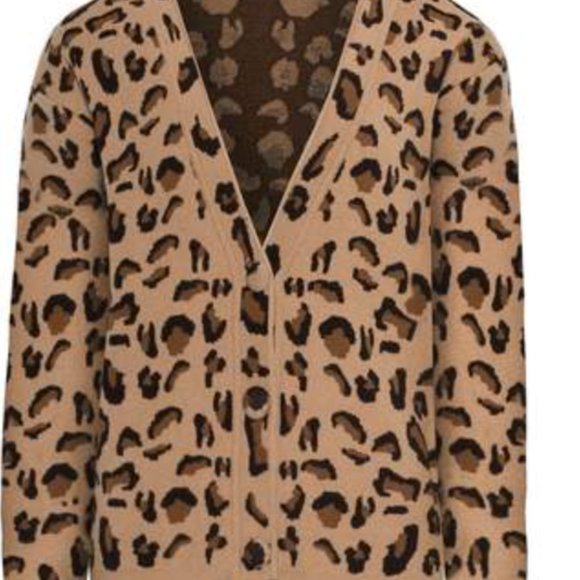 Pixie Market Leopard Cardigan - Picture 9 of 11